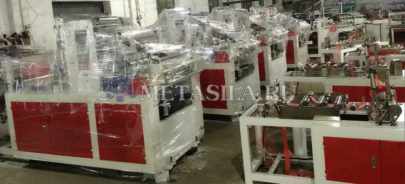 картинка Модель машины производства пакетов для мусора от магазина Метасила 
