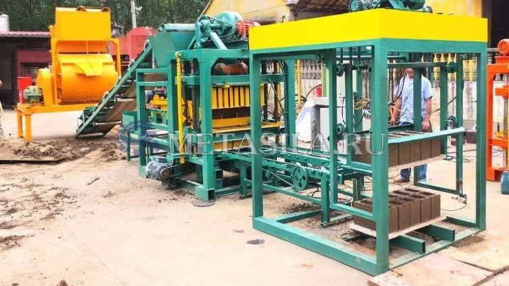 картинка Станок для производства блоков/кирпича  от интернет-магазина Метасила