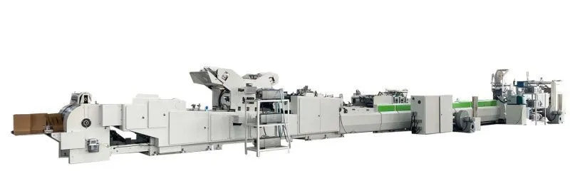 картинка Линия по производству бумажных пакетов CXD-40 от магазина Метасила 