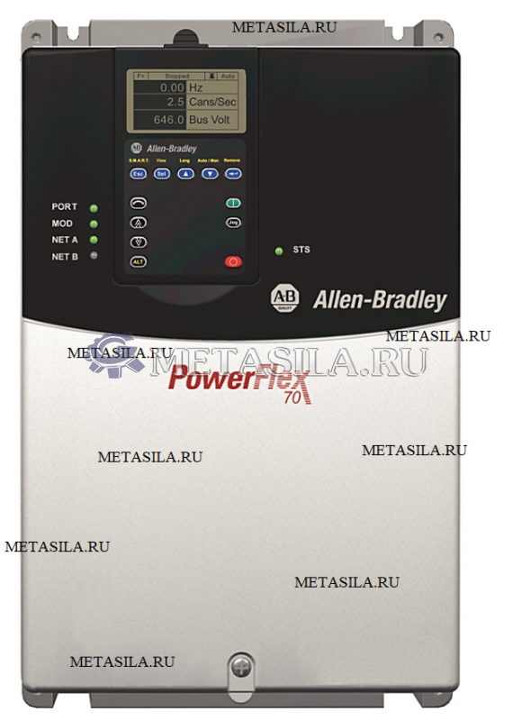 картинка Частотный преобразователь POWERFLEX 70 Serie A ALLEN BRADLEY / 20AC043A0AYNANC0 от интернет-магазина Метасила