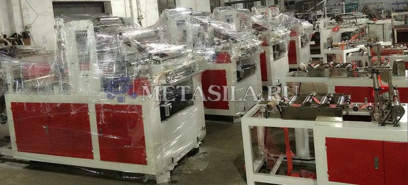 картинка Модель машины производства пакетов для мусора от магазина Метасила 