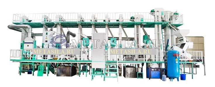 картинка Линия для производства риса (40 тонн в сутки) от интернет-магазина Метасила