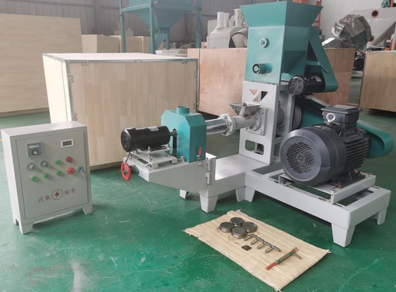 картинка Экструдер для производства корма для рыбок/собак/кошек (100-150 кг/ч) от интернет-магазина Метасила