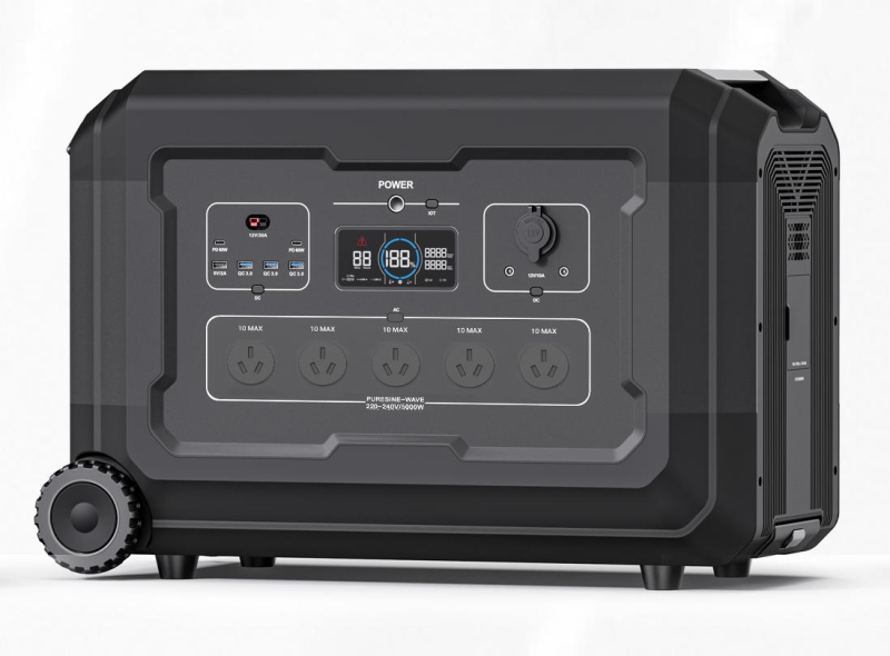 картинка Портативная зарядная станция 5000W (220–240 В) от интернет-магазина Метасила