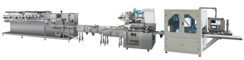 картинка Линия по производству влажных салфеток A-954B от интернет-магазина Метасила