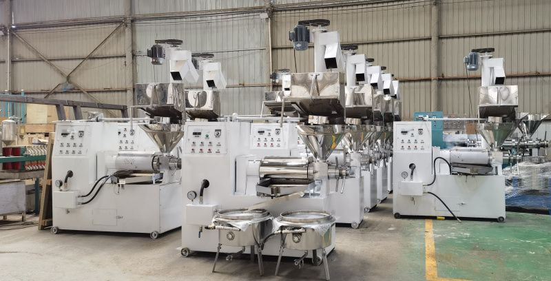 картинка Автоматизированный маслопрессовый комплекс для отжима масел, модель GF-5  от интернет-магазина Метасила