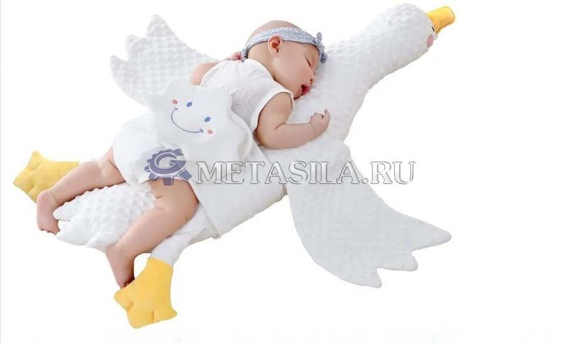 картинка Подушка-игрушка "Гусь" от интернет-магазина Метасила