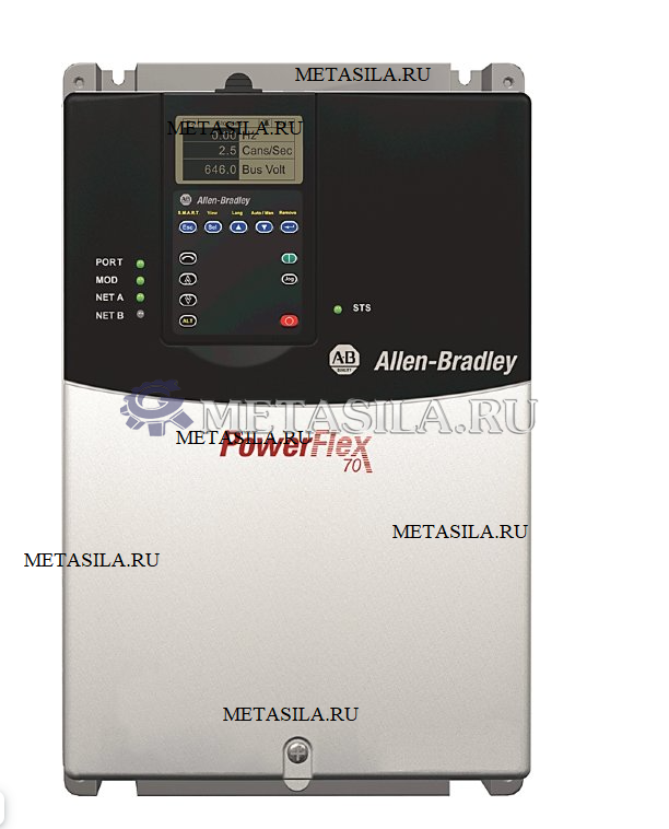 картинка Частотный преобразователь AB PF70 30 kW ALLEN BRADLEY,PF70 20AC060A0AYNANC0 от интернет-магазина Метасила