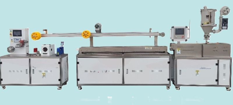 картинка Линия экструзии филамента 5 кг/час, подходит для PLA Silk, PC и GF от интернет-магазина Метасила