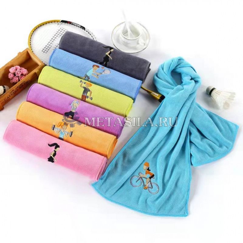 картинка Полотенце для спортзала с логотипом от интернет-магазина Метасила