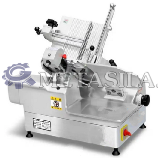 картинка Компактная автоматическая машина для резки свежего и замороженного мяса, рыбы, овощей, грибов GML-8311 и т.д от интернет-магазина Метасила