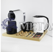 картинка Станция для отелей 2 в 1 (в комплекте кофемашина и чайник) от интернет-магазина Метасила