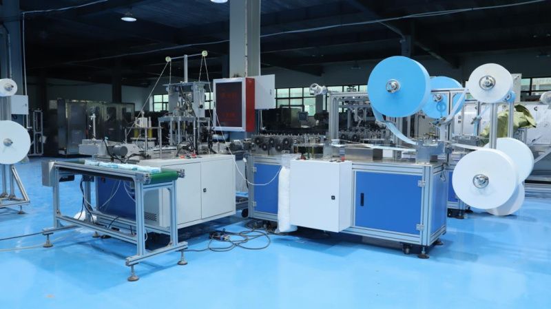 картинка Линия по производству и упаковке медицинских масок (модель DR-500) от интернет-магазина компании Метасила