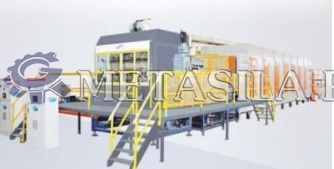 фото Линия производства бумажных лотков для яиц от магазина Метасила