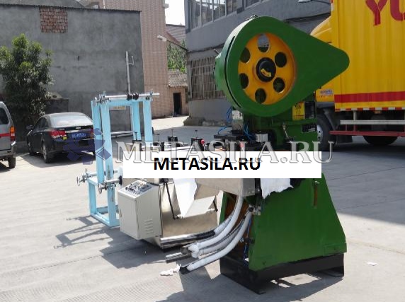 картинка Станок по изготовлению круглых ватных дисков FN-02 (штамповочная модель) от интернет-магазина компании Метасила