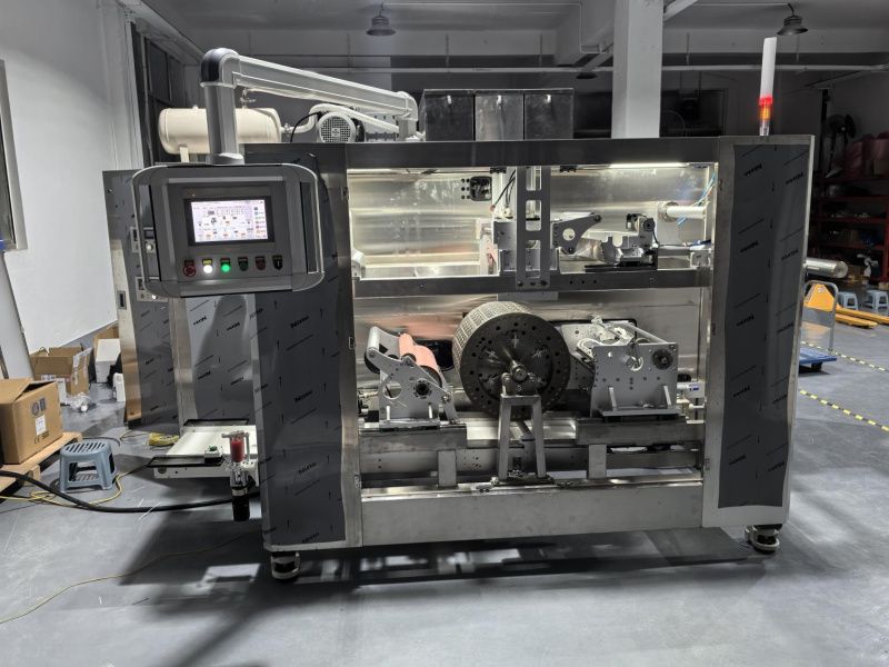 картинка Станок барабанного типа по производству капсул для стирки (модель DRV-90) от интернет-магазина Метасила