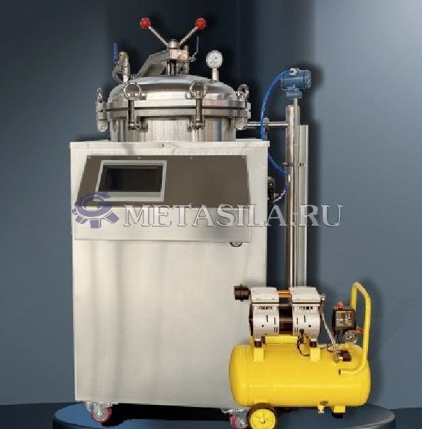 картинка Автоклав вертикальный на 150 л  от интернет-магазина Метасила