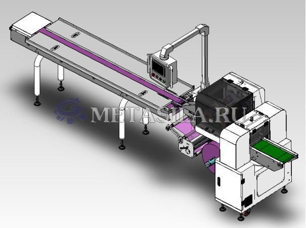 картинка Горизонтальная упаковочная машина для мыла  от интернет-магазина Метасила