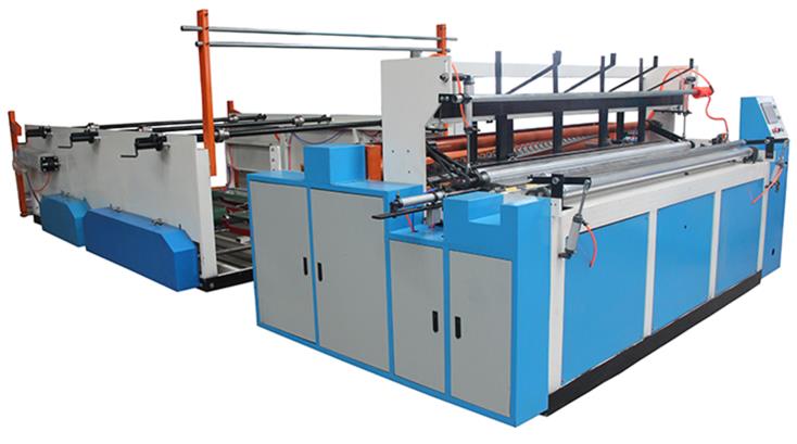 картинка Полуавтоматическая линия по производству туалетной бумаги FSN-02/08 от интернет-магазина Метасила