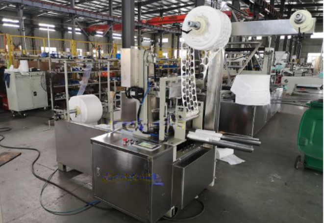 картинка Станок по производству ватных дисков Z-014 (с прошивкой края) от интернет-магазина компании Метасила