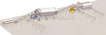 картинка Линия автоматической сортировки мусора  от магазина Метасила