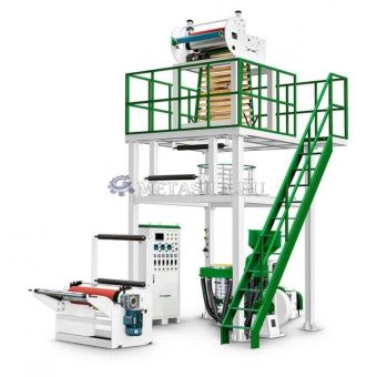картинка Линия для выдувания однослойной пленки из ПВД  от магазина Метасила