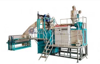 картинка Станок для производства пластиковой квадратной сетки Q-88  от магазина Метасила