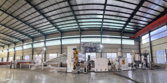 картинка Линия производства геомембраны PE, (модель 6M) от магазина Метасила