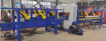 картинка Вертикальный ленточнопильный станок для распиловки бревен, модель A300  от магазина Метасила