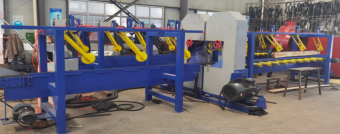 картинка Вертикальный ленточнопильный станок для распиловки бревен, модель A300  от магазина Метасила