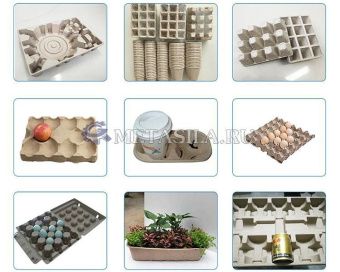 картинка Линия по производству коробок из бумажной массы  от магазина Метасила