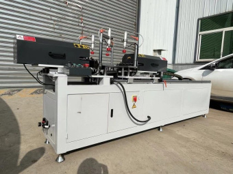 картинка Двухголовочный сверлильный станок для петель дверных и оконных конструкций, модель J6  от магазина Метасила