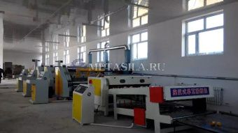 картинка Линия по производству двуслойного картона HG-54 от магазина Метасила