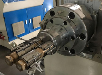 картинка Линия по производству клеевых стержней из клея-расплава B17K  от магазина Метасила