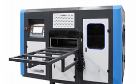 3 осевой фрезерный станок для торцевой обработки алюминиевых профилей, модель PT23 