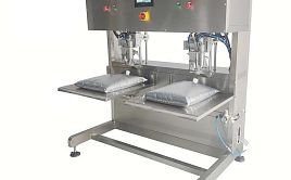 Машина для фасовки в Bag-in-Box (2 головки, весовой дозатор)