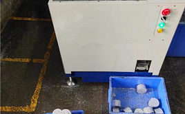 Пресс машина для брикетирования металлической стружки, модель KJ3