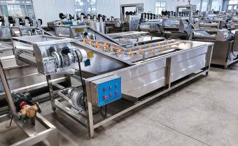 картинка Линия по очистке и упаковки чеснока (модель А-06) от магазина Метасила