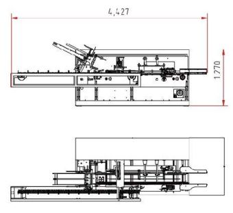 картинка Автоматическая линия по упаковке кофе-капсул в коробки (модель РР-844) от магазина Метасила
