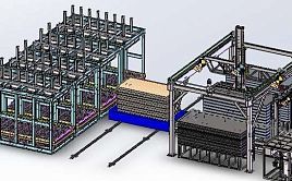 Автоматическая линия для производства SIP-панелей (полный цикл)